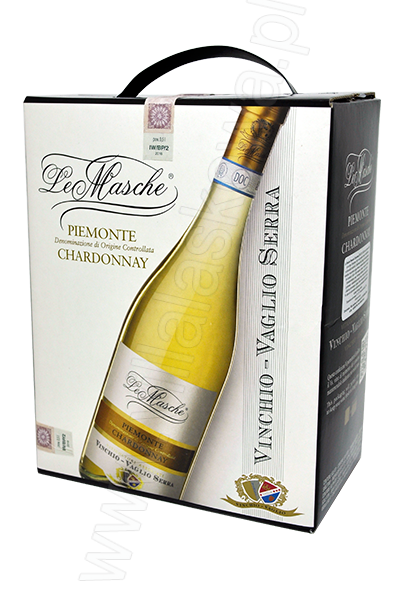 Le Masche Piemonte Chardonnay 3L